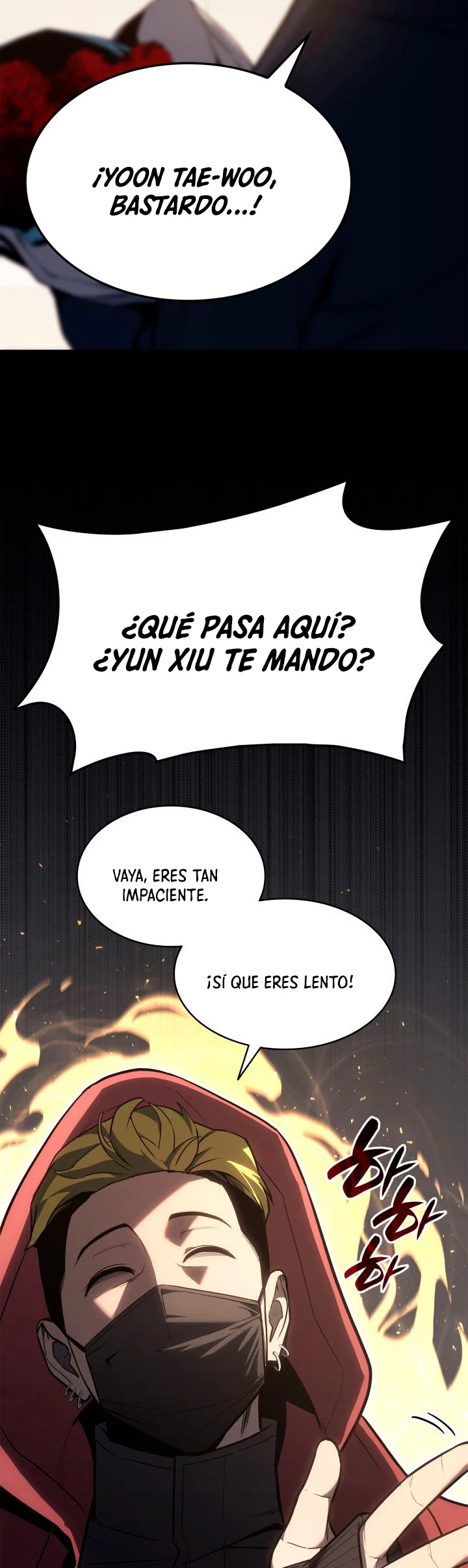 El regreso del héroe de clase: Desastre capítulo 54 página 44