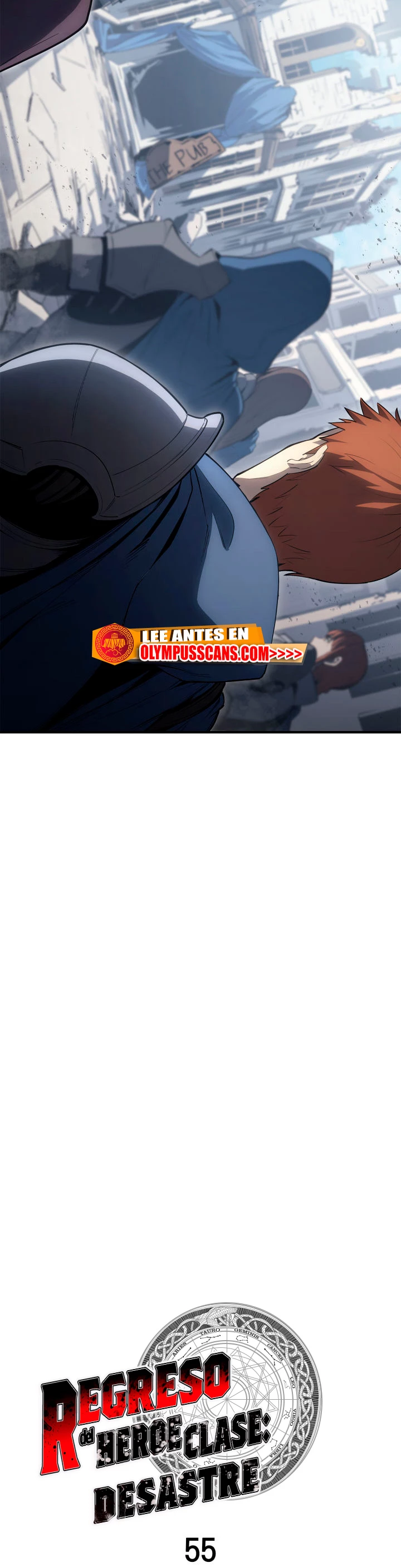 El regreso del héroe de clase: Desastre capítulo 55 página 22