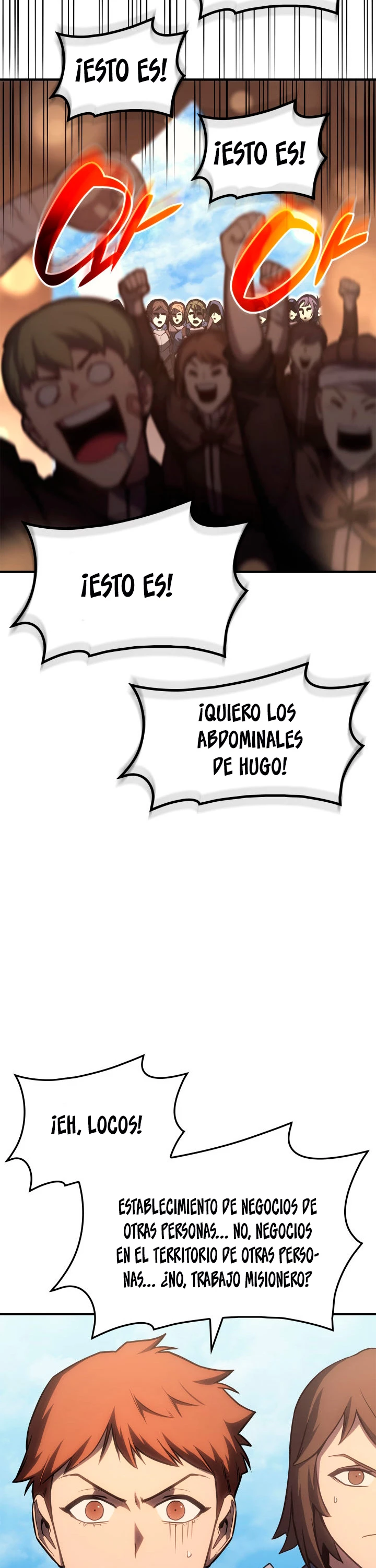 El regreso del héroe de clase: Desastre capítulo 55 página 28
