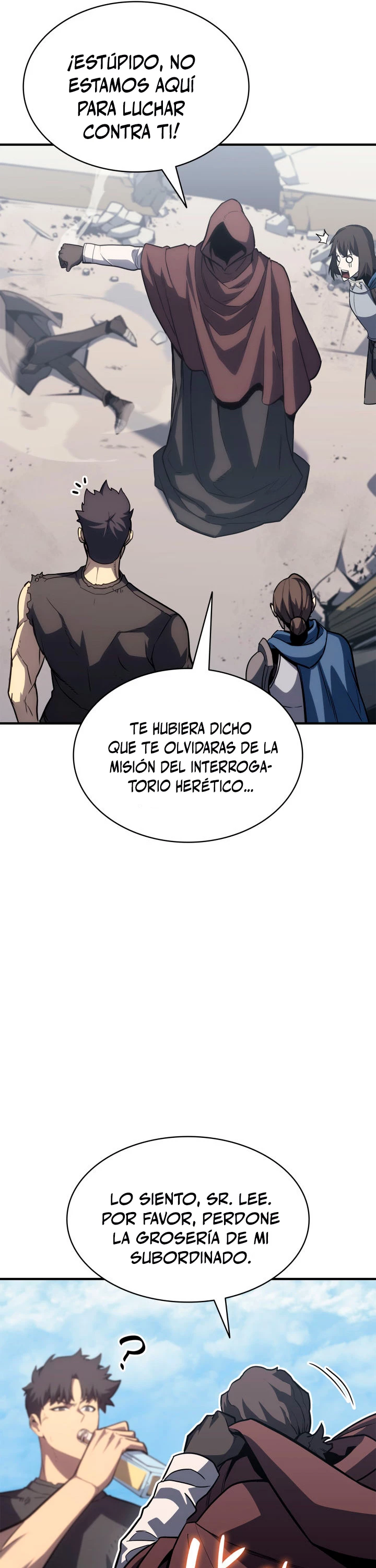 El regreso del héroe de clase: Desastre capítulo 55 página 34