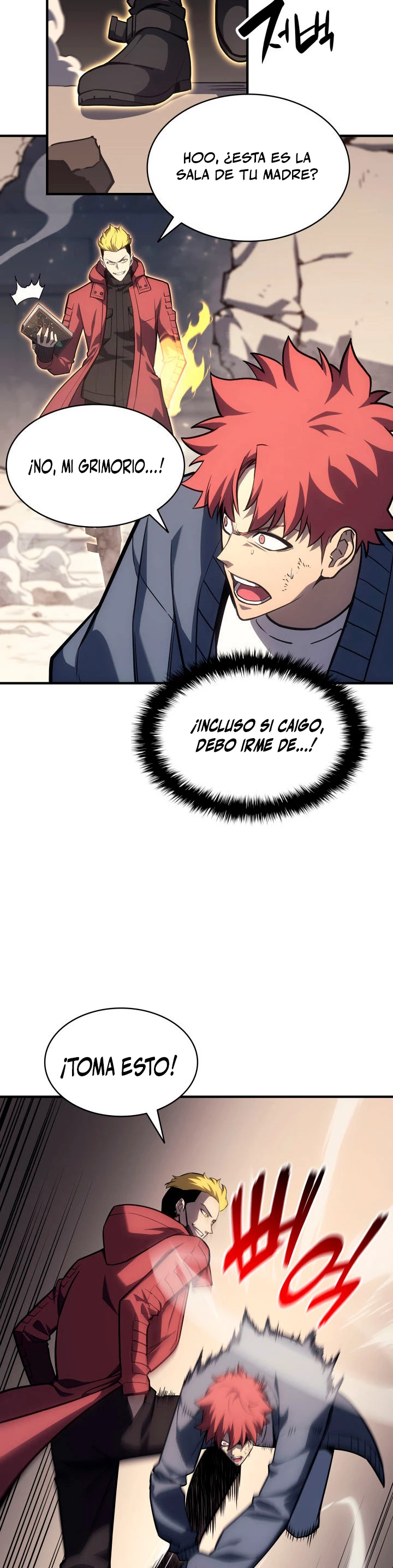 El regreso del héroe de clase: Desastre capítulo 57 página 53
