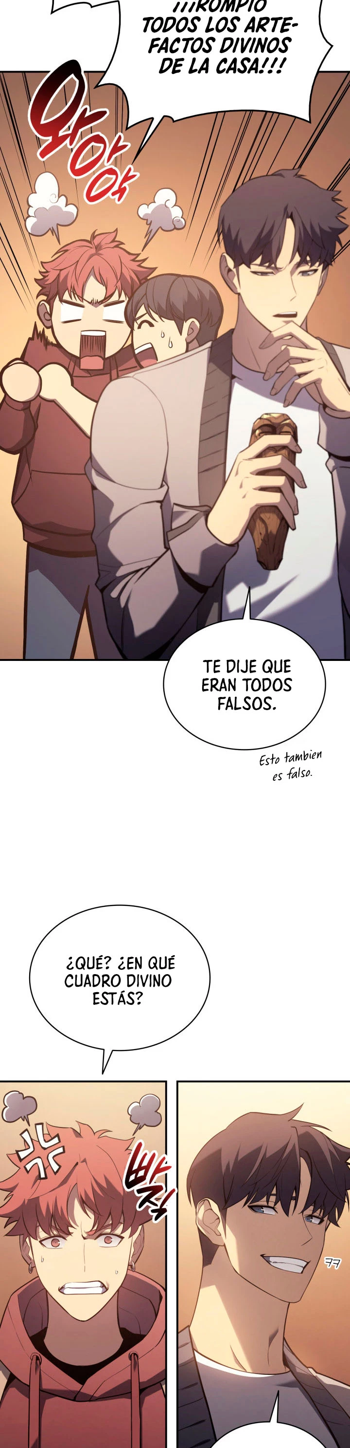 El regreso del héroe de clase: Desastre capítulo 6 página 5