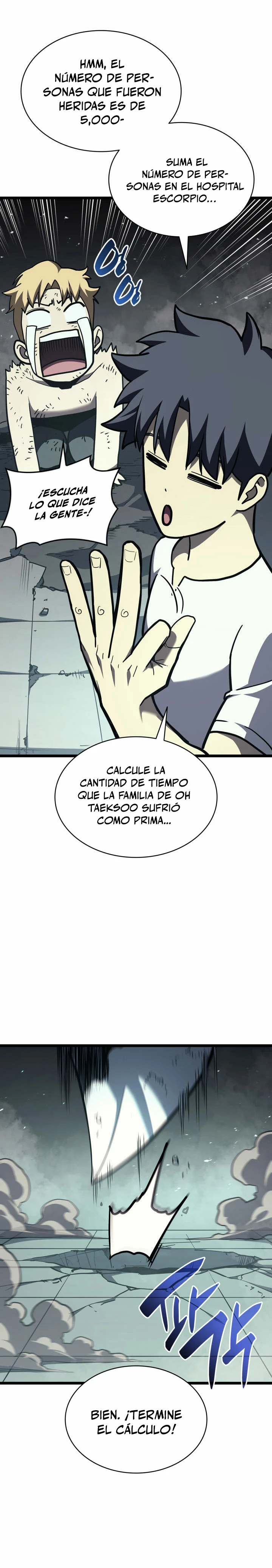 El regreso del héroe de clase: Desastre capítulo 73 página 51
