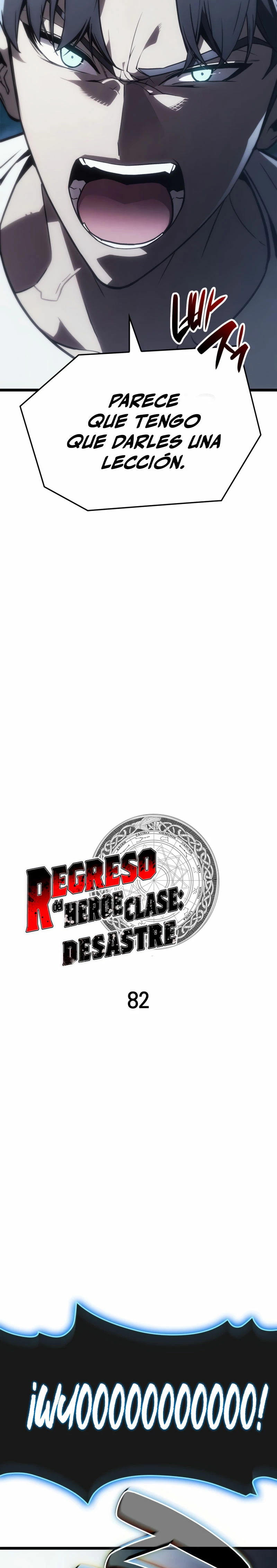 El regreso del héroe de clase: Desastre capítulo 82 página 4