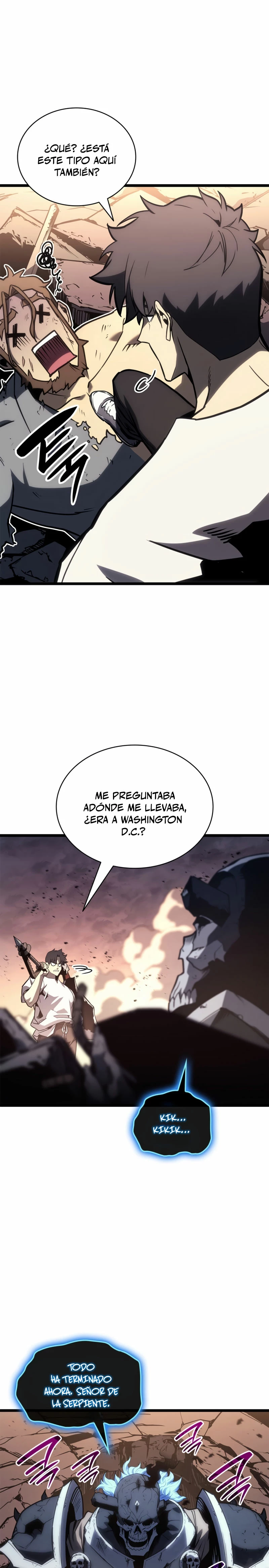 El regreso del héroe de clase: Desastre capítulo 83 página 35