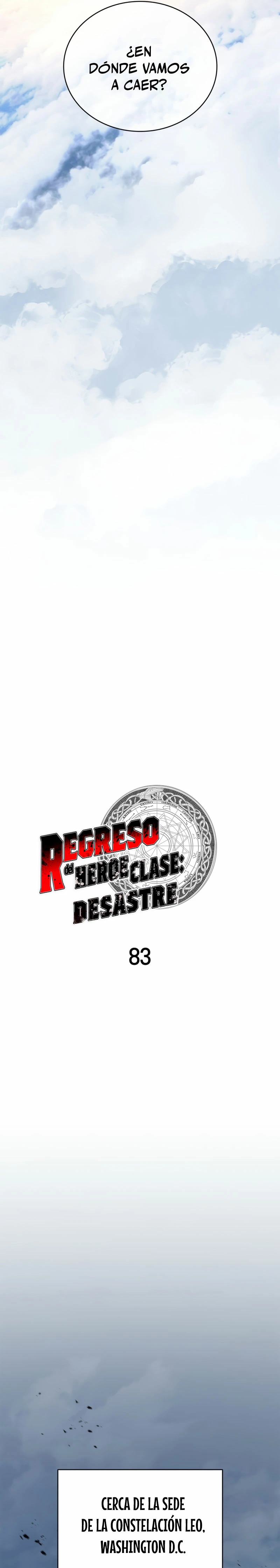 El regreso del héroe de clase: Desastre capítulo 83 página 8