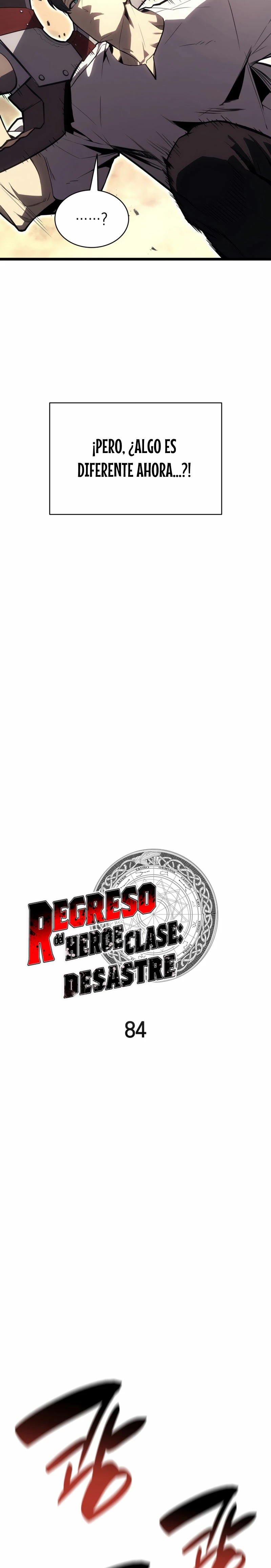El regreso del héroe de clase: Desastre capítulo 84 página 6