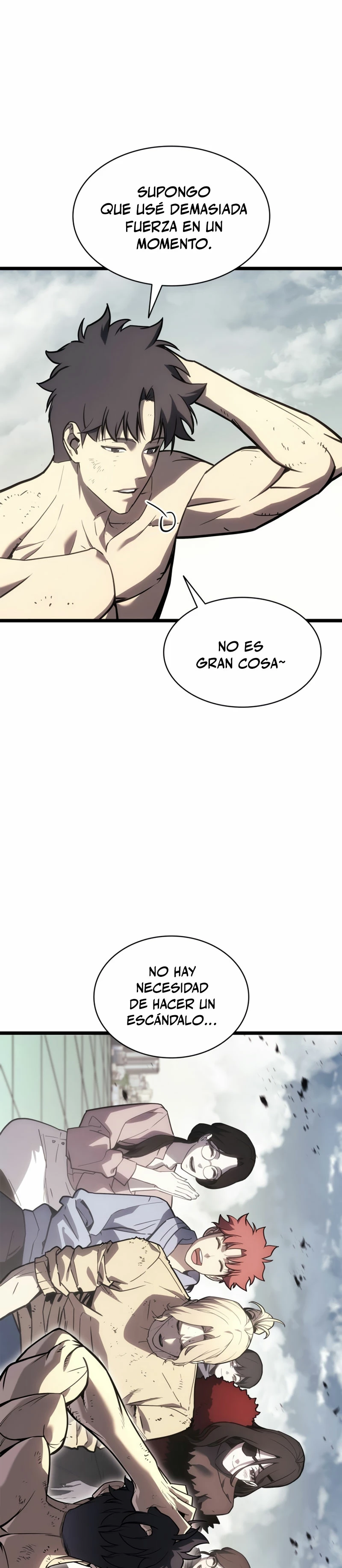 El regreso del héroe de clase: Desastre capítulo 95 página 35