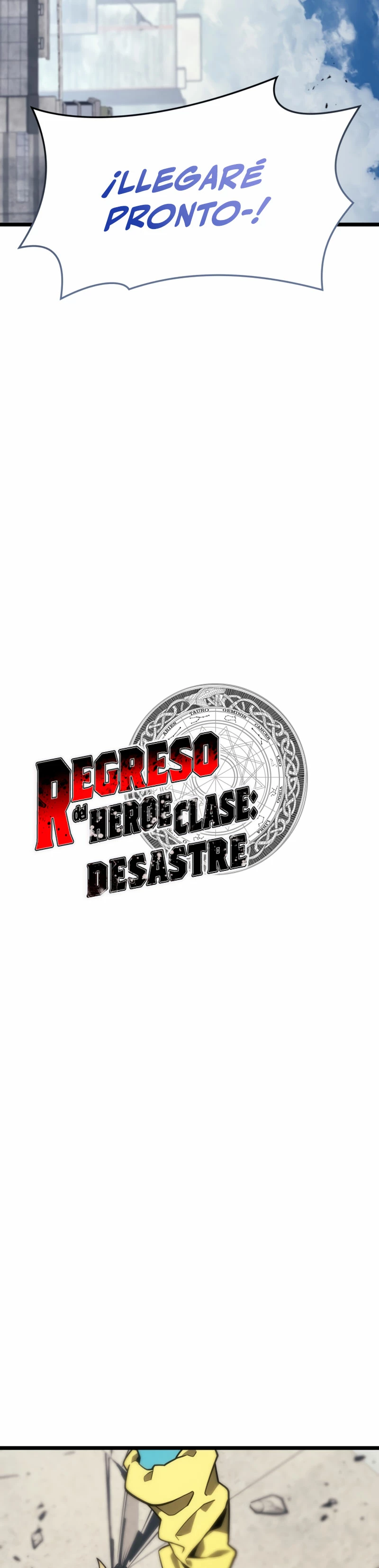 El regreso del héroe de clase: Desastre capítulo 96 página 42