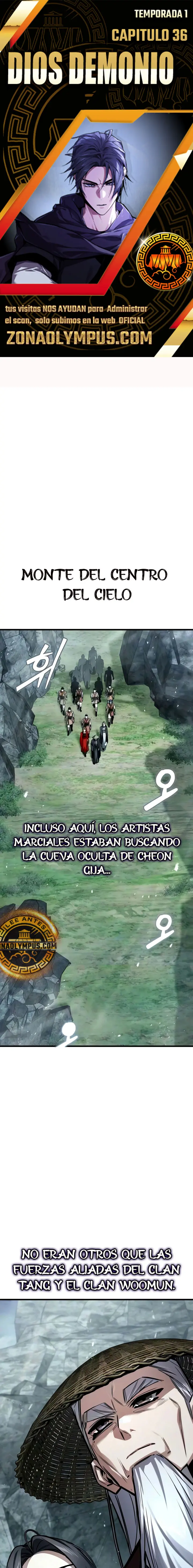El Dios Demonio capítulo 36 página 1