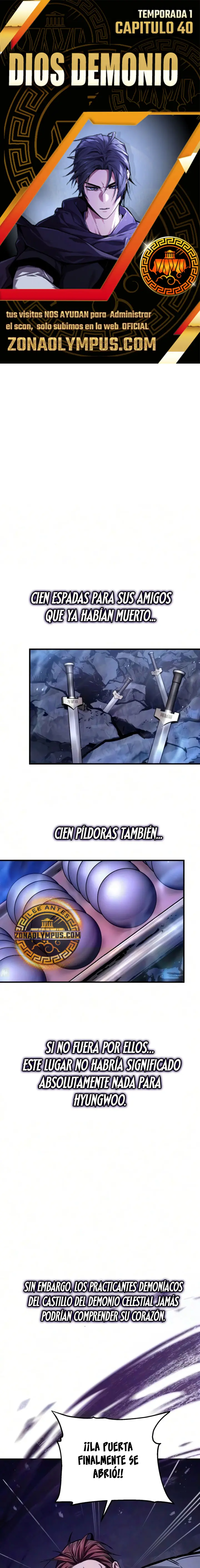 El Dios Demonio capítulo 40 página 1