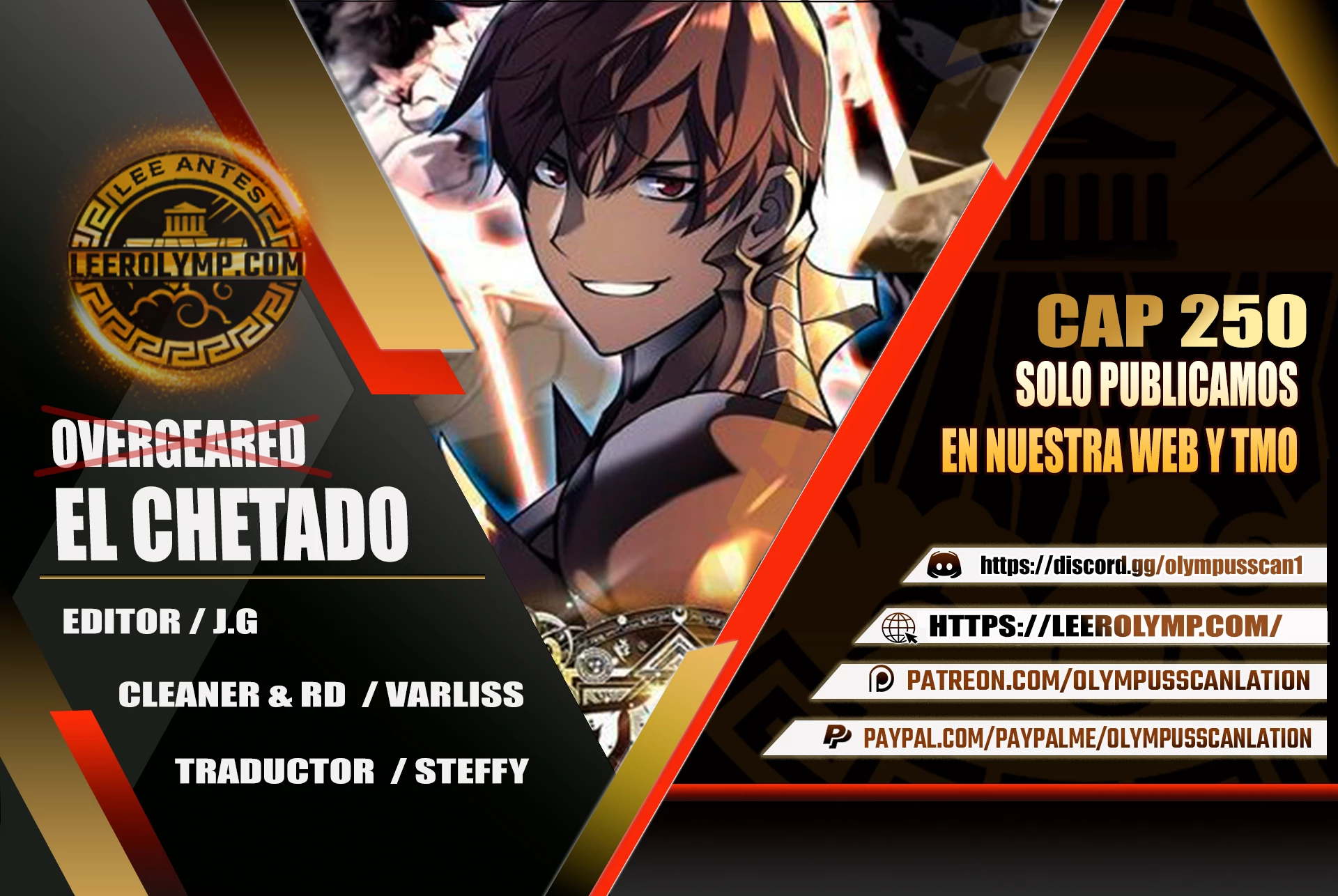 Overgeared capítulo 250 página 1