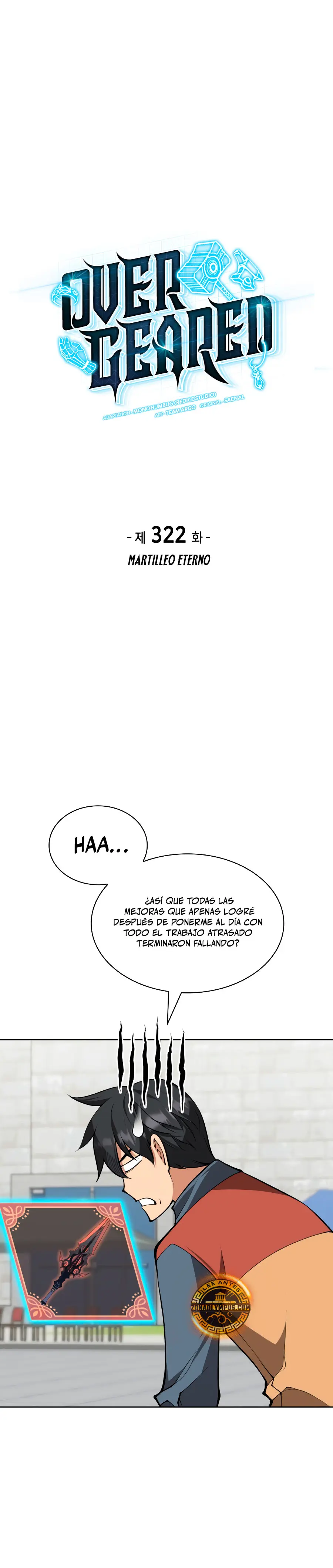 Overgeared capítulo 322 página 2