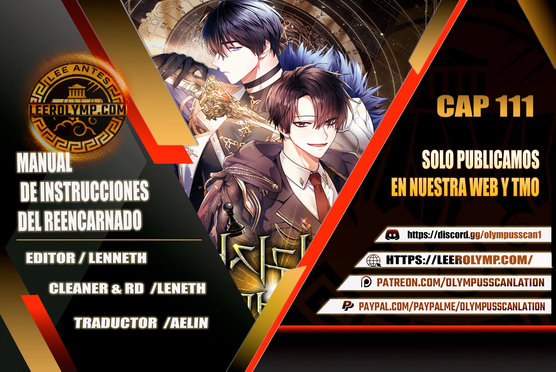 Manual de instrucciones del Reencarnado capítulo 111 página 1