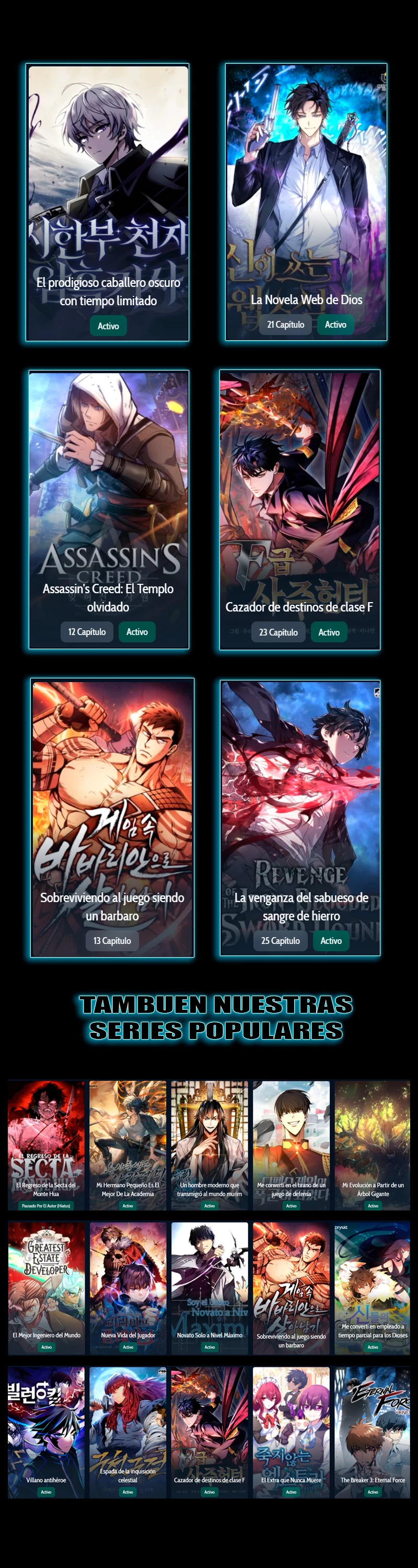 Manual de instrucciones del Reencarnado capítulo 83.05 página 2