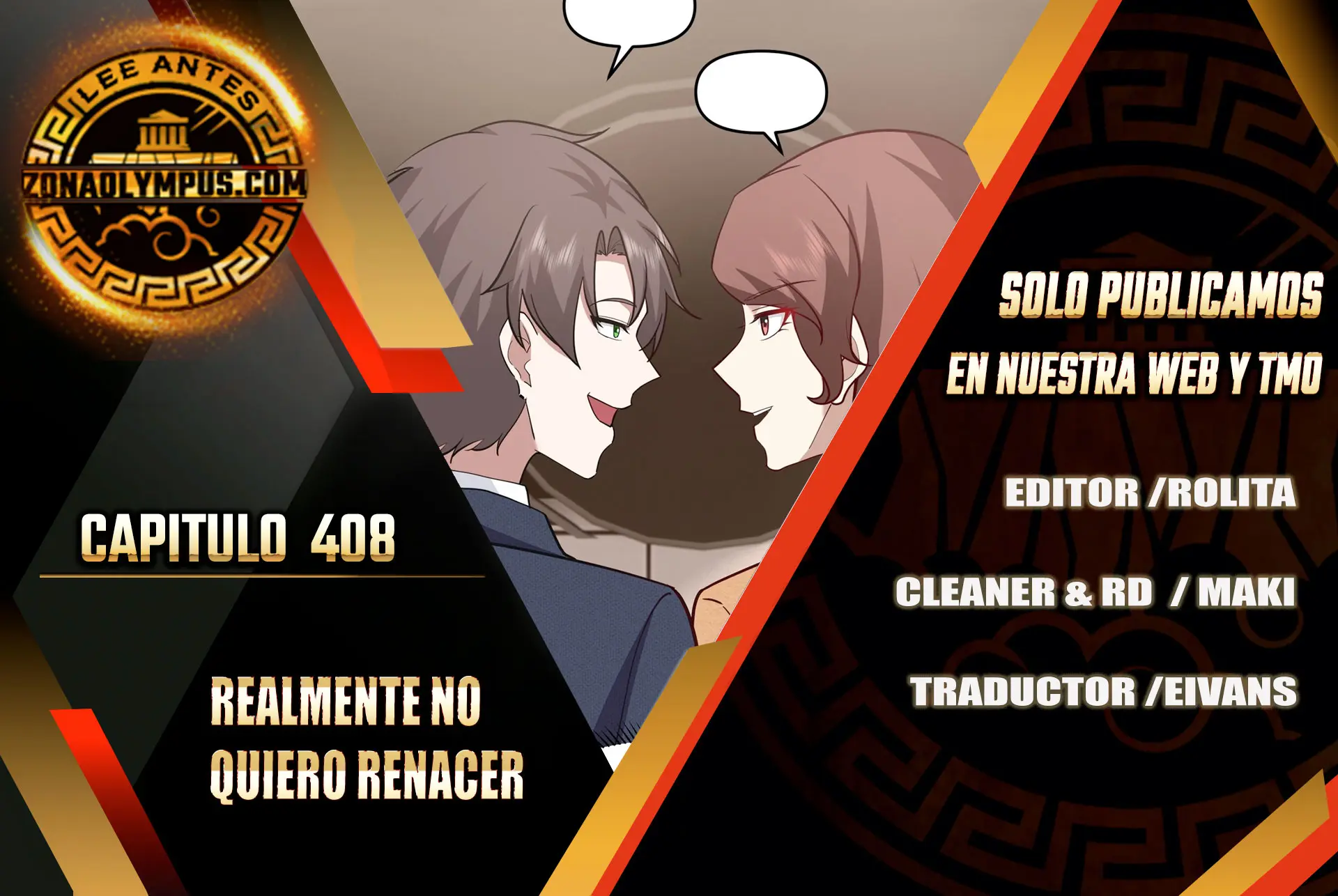 Realmente no quiero renacer capítulo 408 página 1