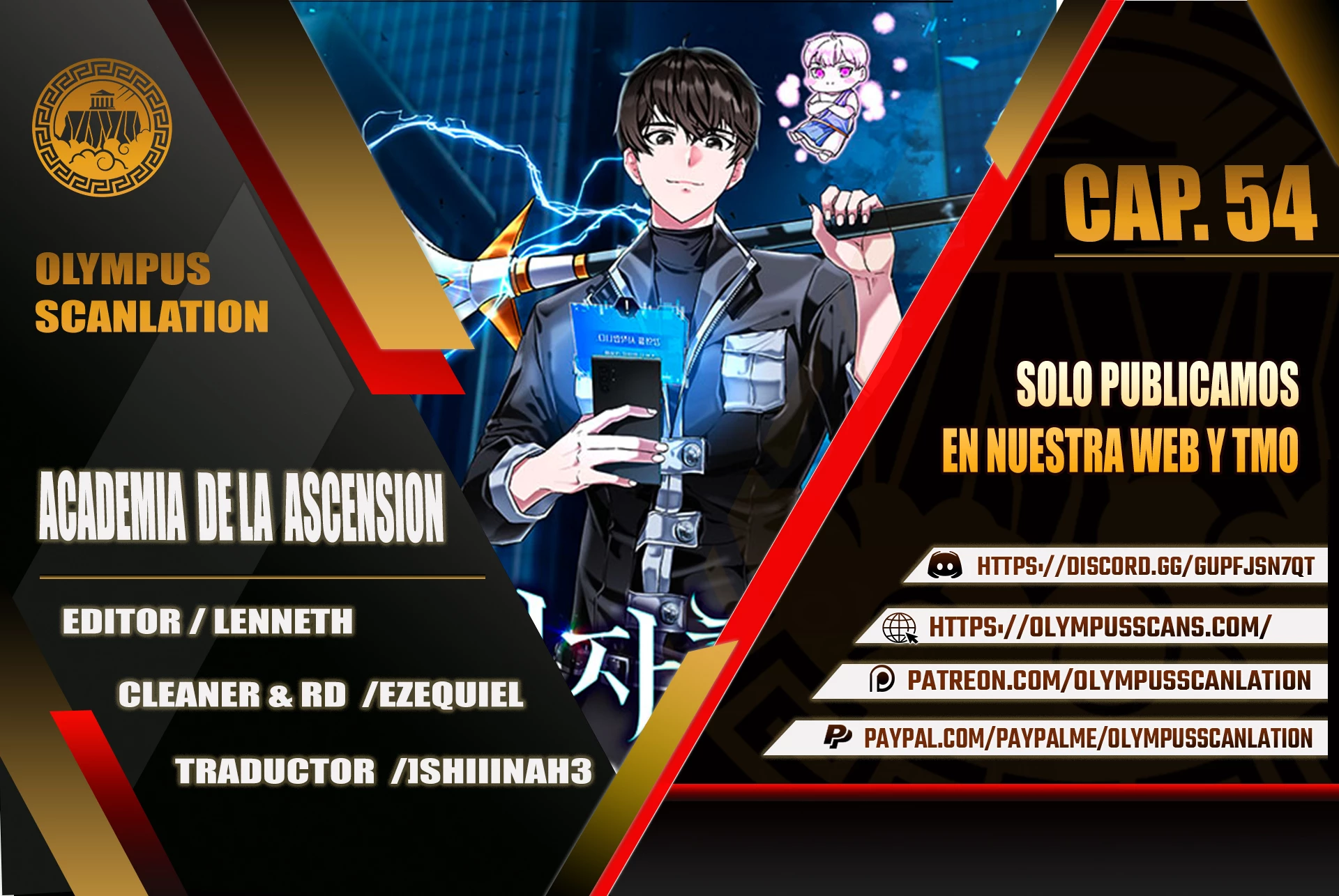 Academia de la Ascensión capítulo 54 página 1