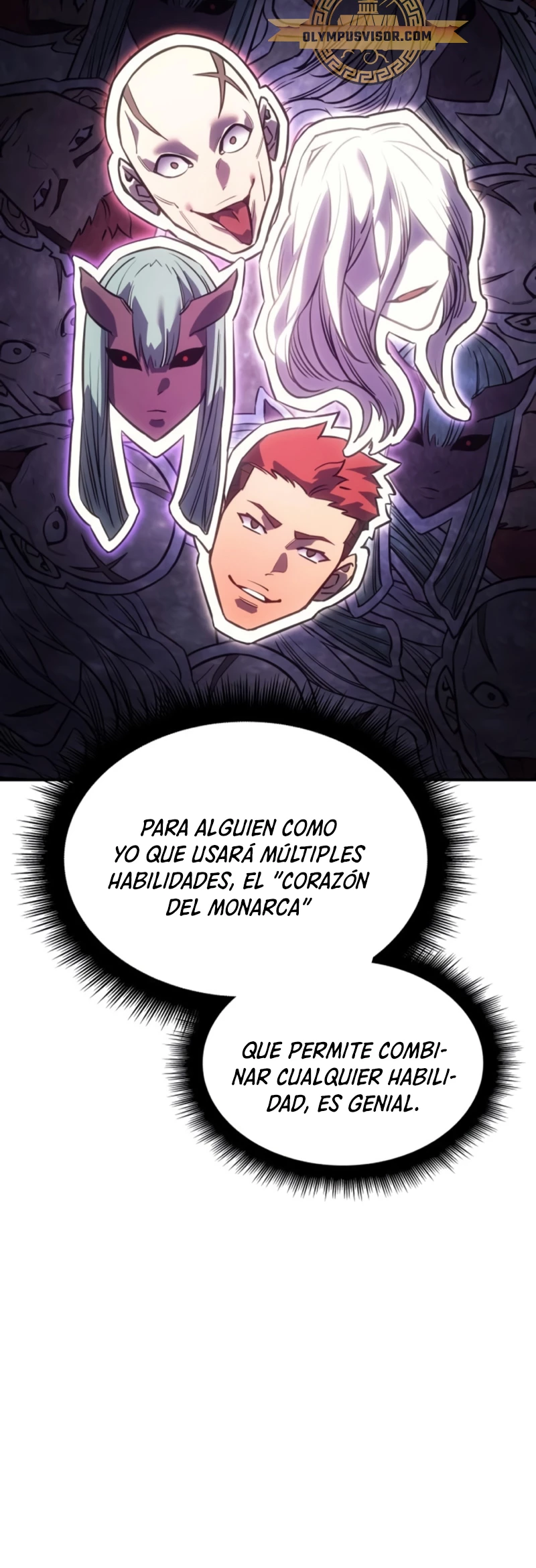 Regresé con el poder del Rey capítulo 12 página 55