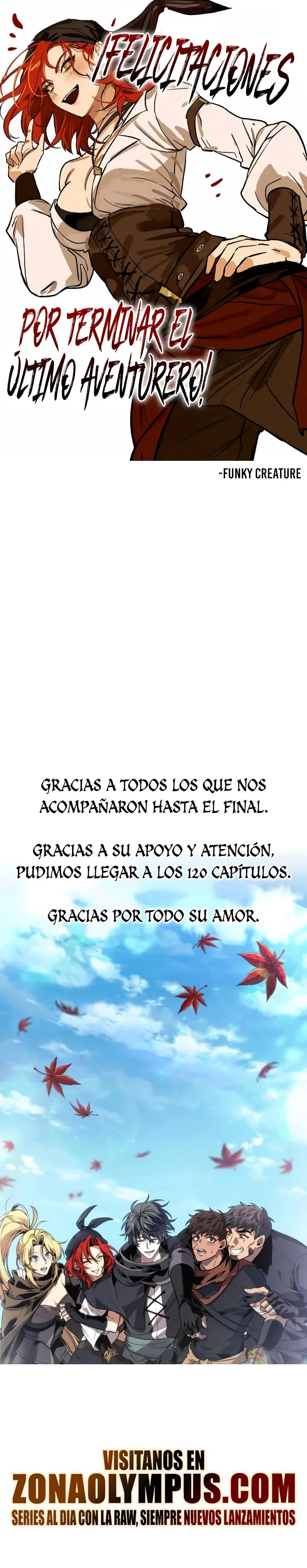 El último aventurero capítulo 120 página 34