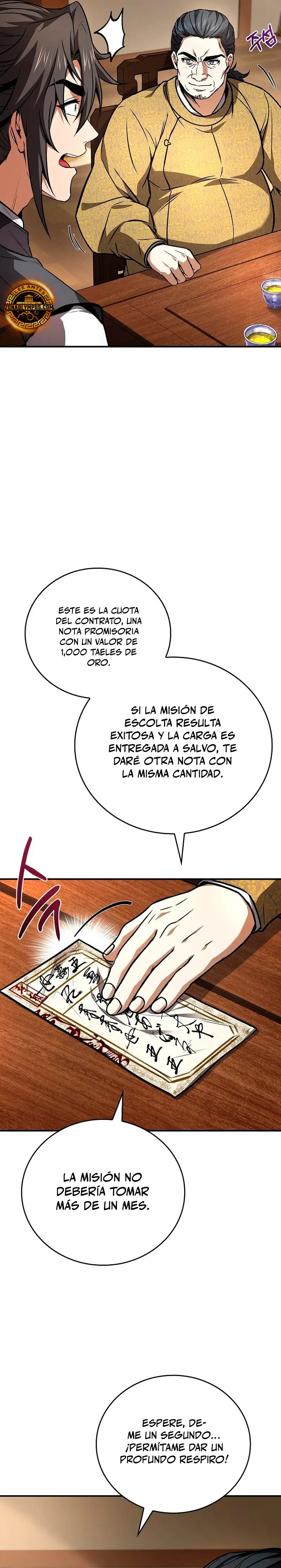 El Guerrero Escolta Reencarnado capítulo 101 página 14