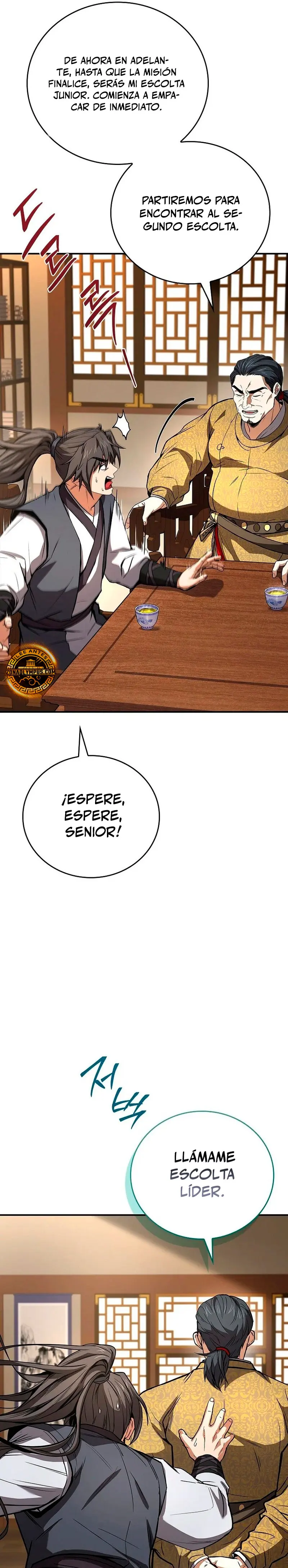El Guerrero Escolta Reencarnado capítulo 101 página 20
