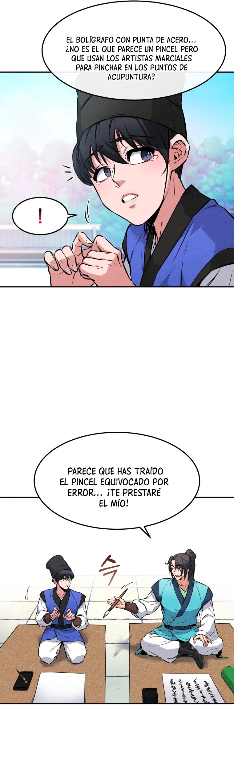 El Guerrero Escolta Reencarnado capítulo 4 página 8