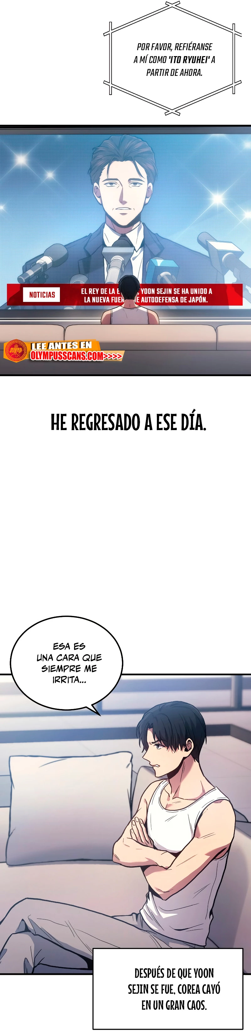 El Dios Marcial que Regresó al nivel 2 capítulo 2 página 8