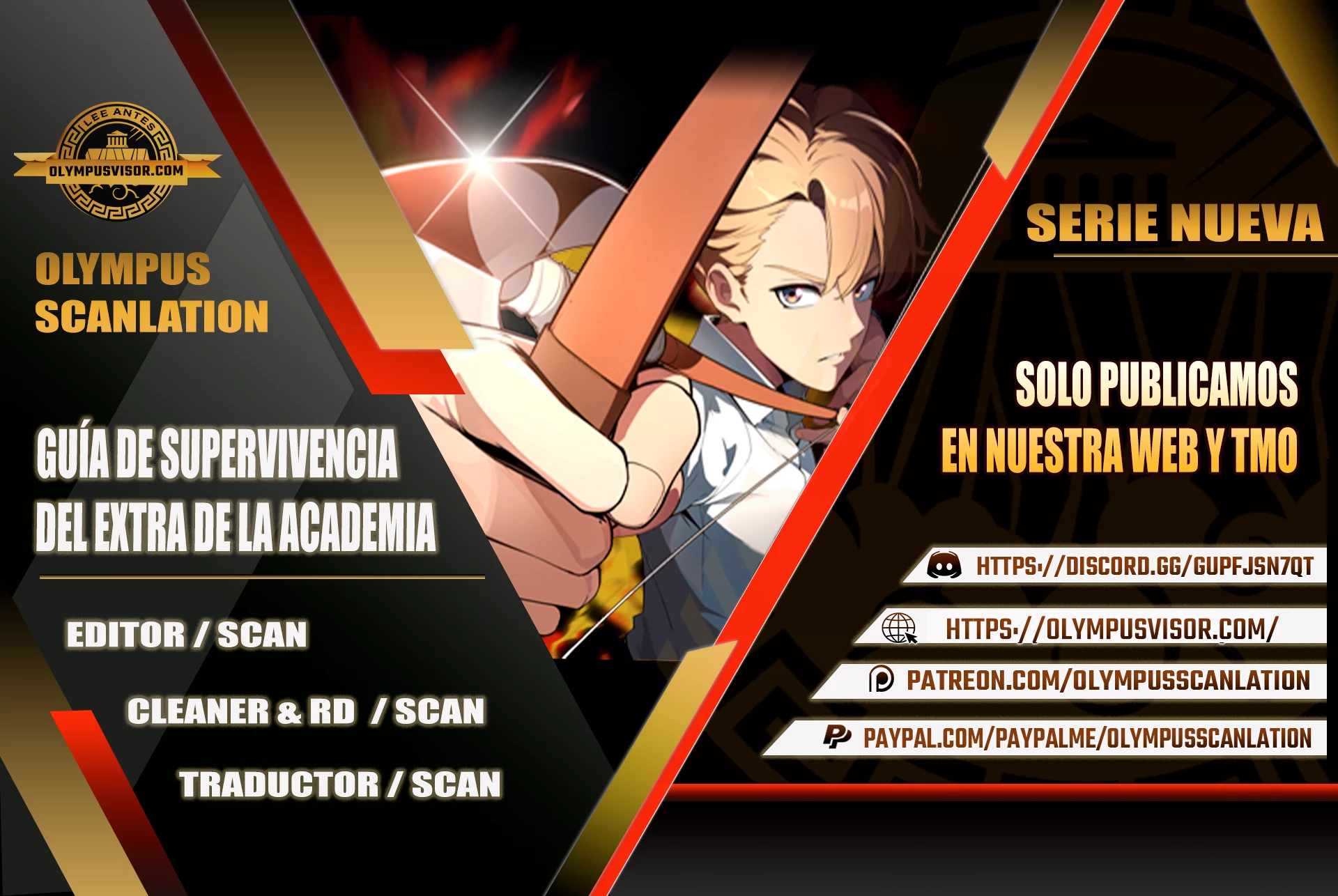 Guia de supervivencia del extra de la academia capítulo 3 página 1