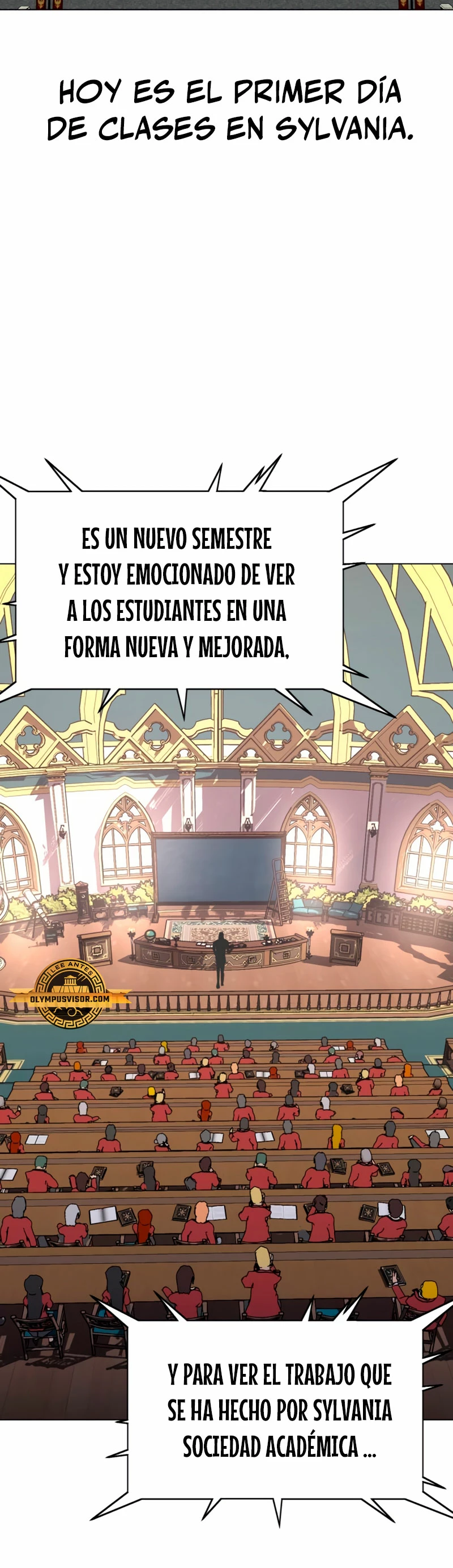 Guia de supervivencia del extra de la academia capítulo 3 página 3