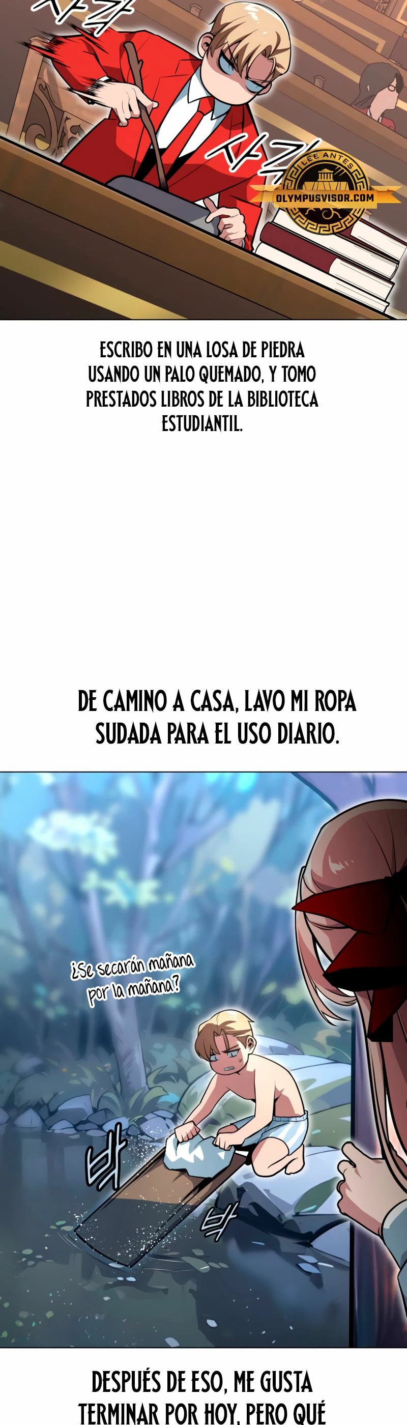 Guia de supervivencia del extra de la academia capítulo 3 página 38