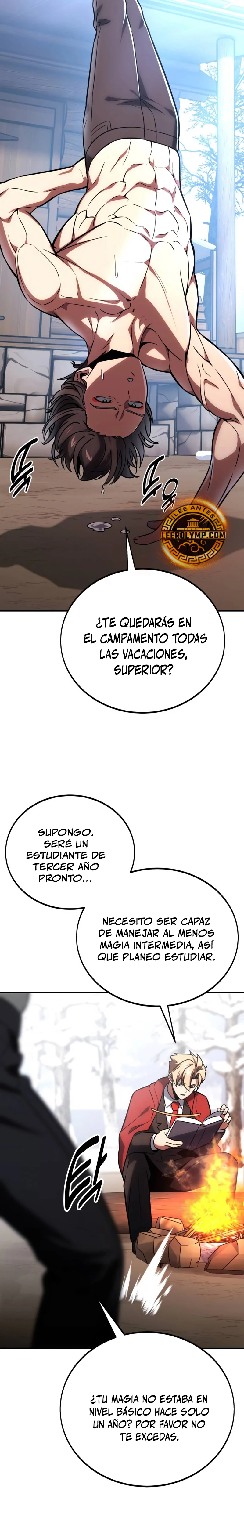 Guia de supervivencia del extra de la academia capítulo 38 página 34