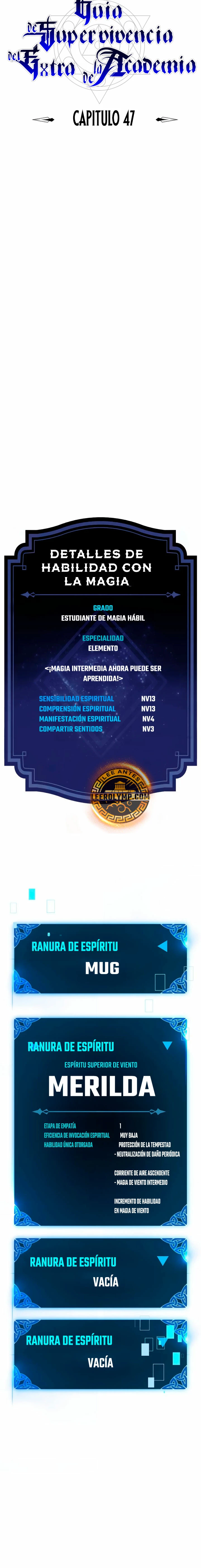 Guia de supervivencia del extra de la academia capítulo 47 página 22