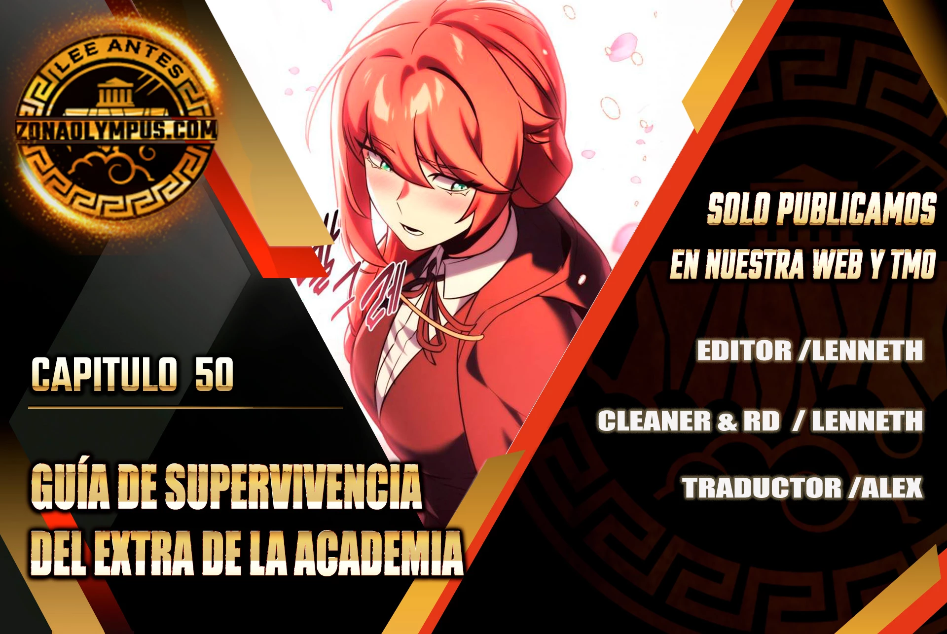 Guia de supervivencia del extra de la academia capítulo 50 página 1