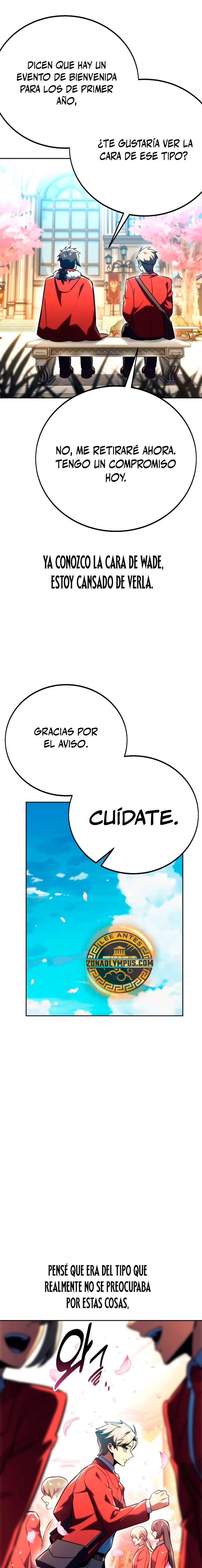 Guia de supervivencia del extra de la academia capítulo 50 página 14