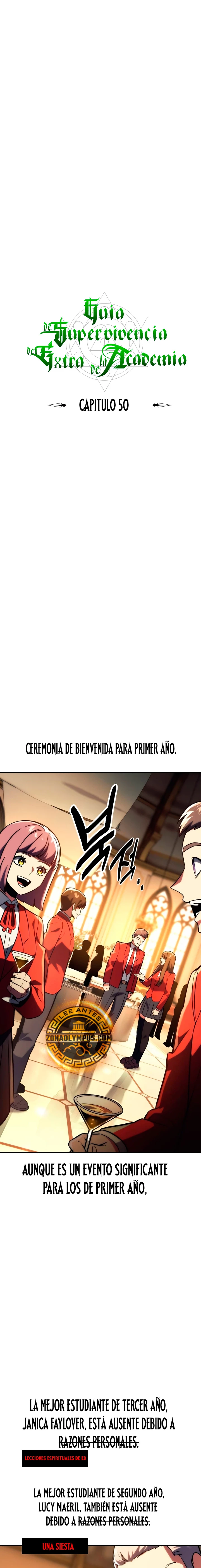 Guia de supervivencia del extra de la academia capítulo 50 página 27