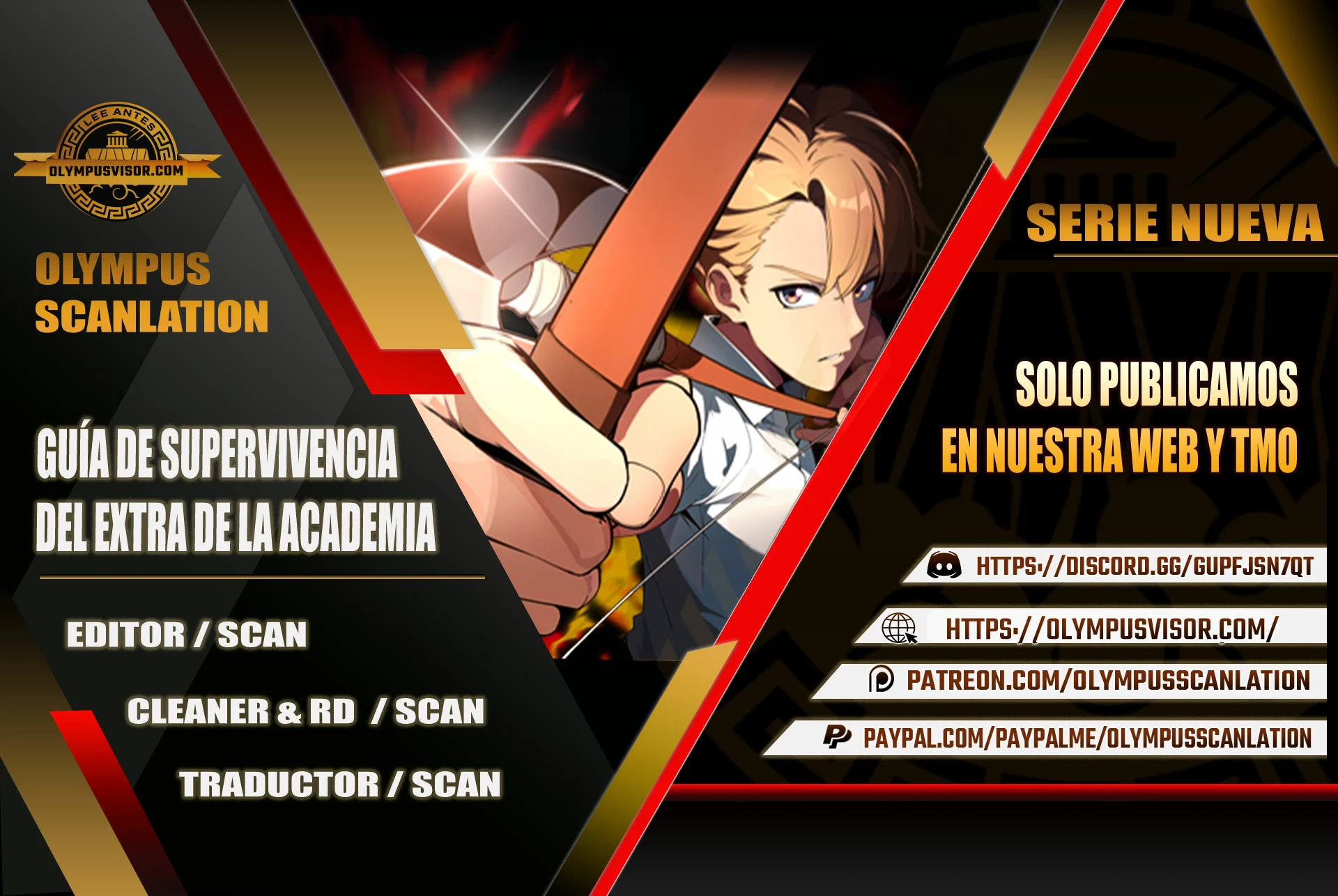 Guia de supervivencia del extra de la academia capítulo 6 página 1