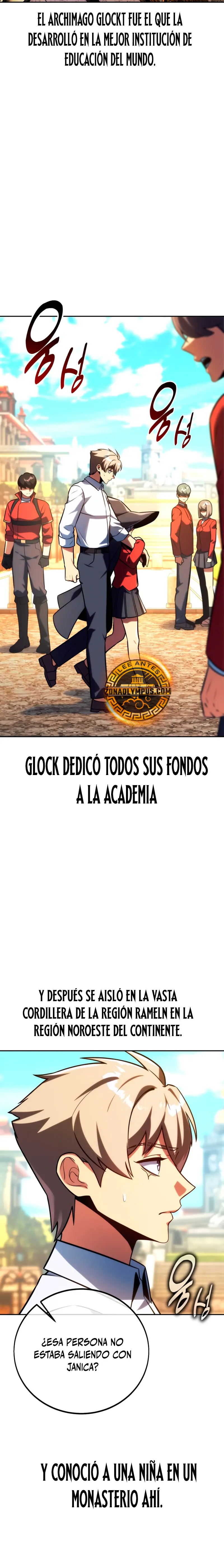 Guia de supervivencia del extra de la academia capítulo 67 página 22