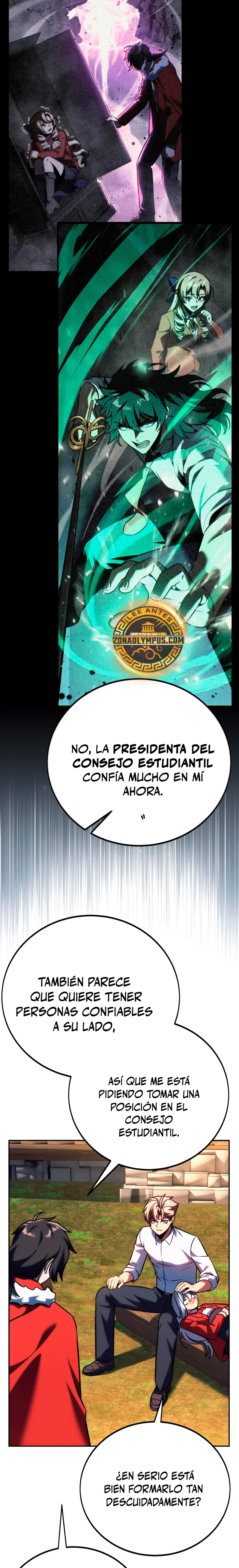 Guia de supervivencia del extra de la academia capítulo 68 página 20