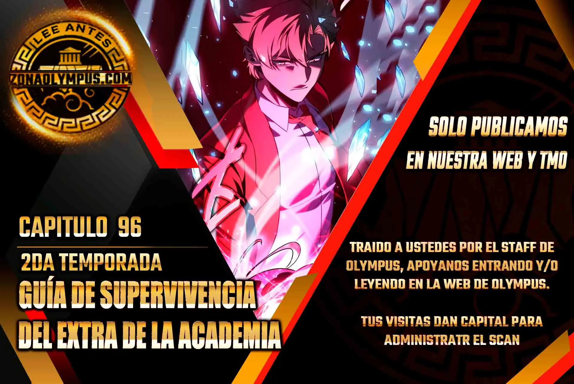 Guia de supervivencia del extra de la academia capítulo 96 página 1