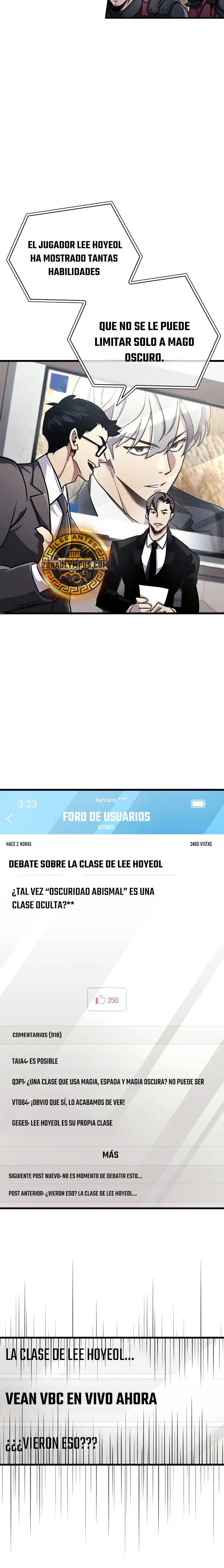 el pasado oculto del jugador capítulo 78 página 36
