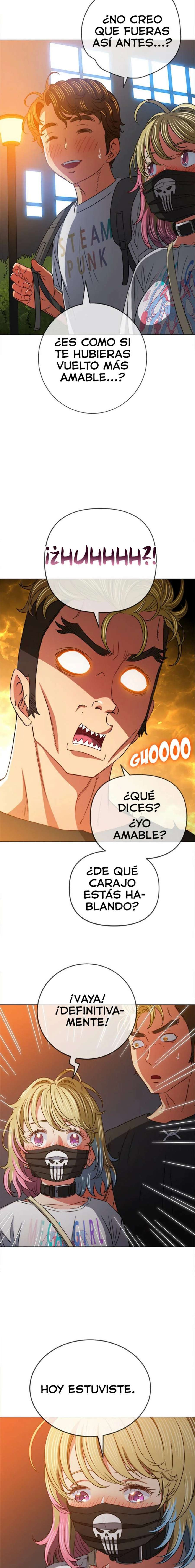 LA PANDILLERA ES MI COMPAÑERA DE CLASE capítulo 136 página 15