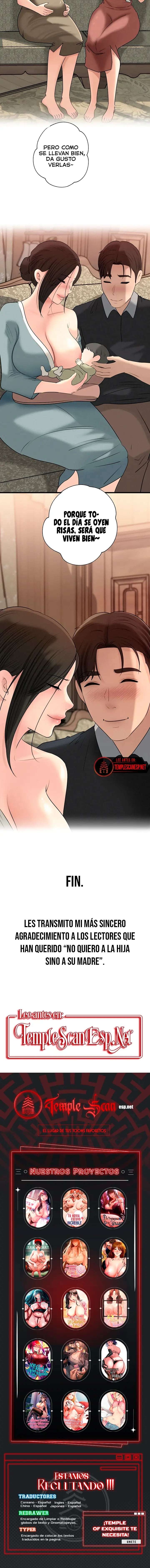 No Quiero A La Hija, Si No A Su Madre capítulo 100 página 27