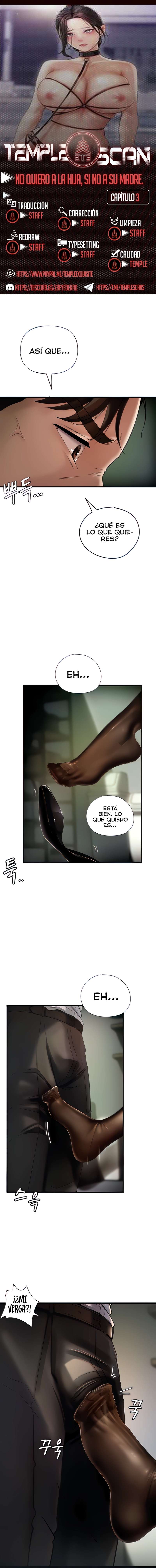 No Quiero A La Hija, Si No A Su Madre capítulo 3 página 1