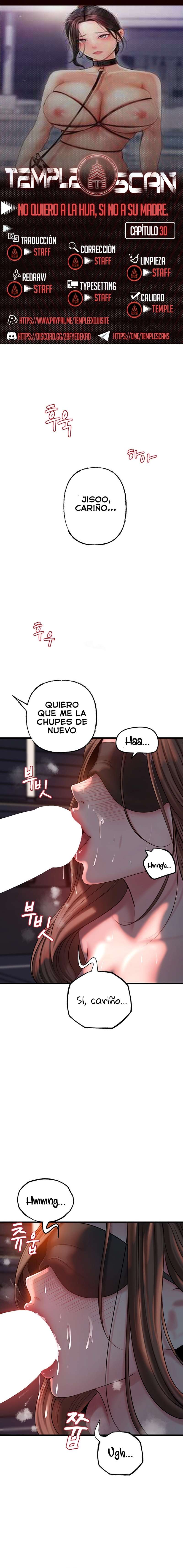 No Quiero A La Hija, Si No A Su Madre capítulo 30 página 1