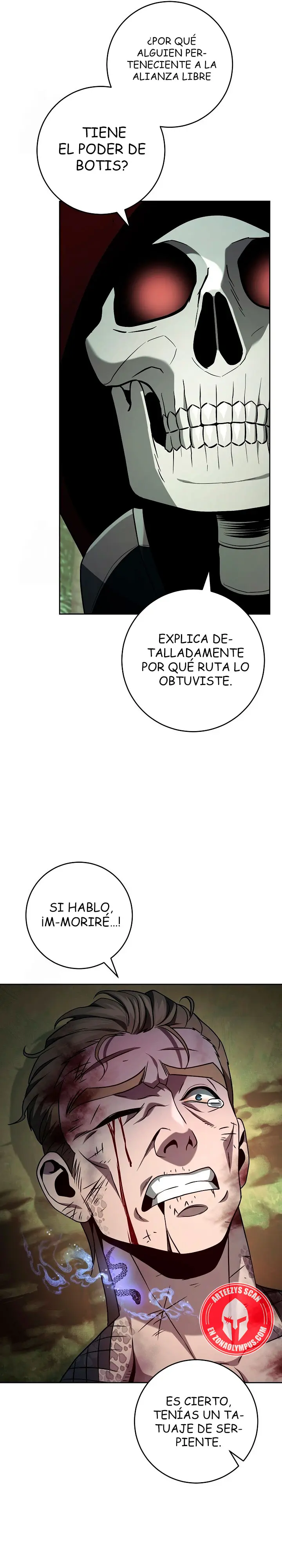 Soldado Esqueleto capítulo 358 página 9