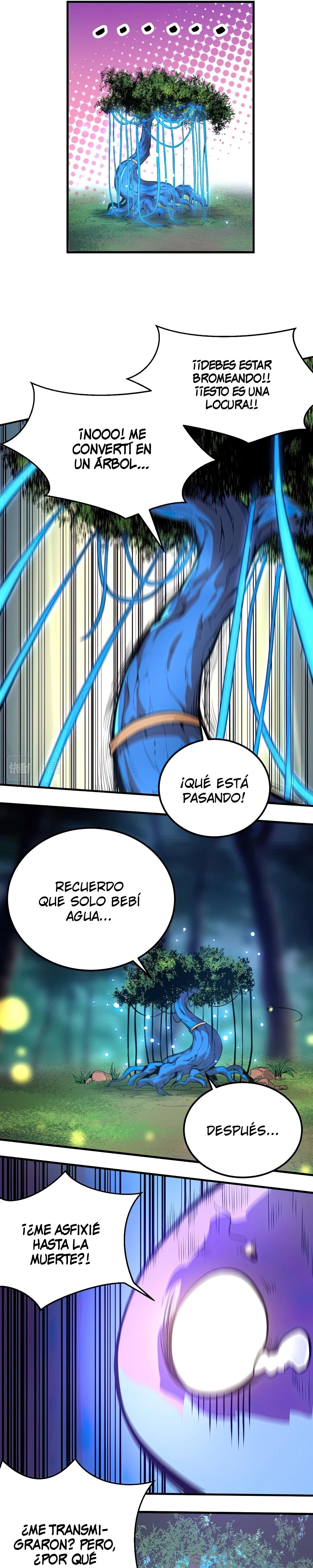 Mi Evolución a Partir de un Árbol Gigante capítulo 1 página 9
