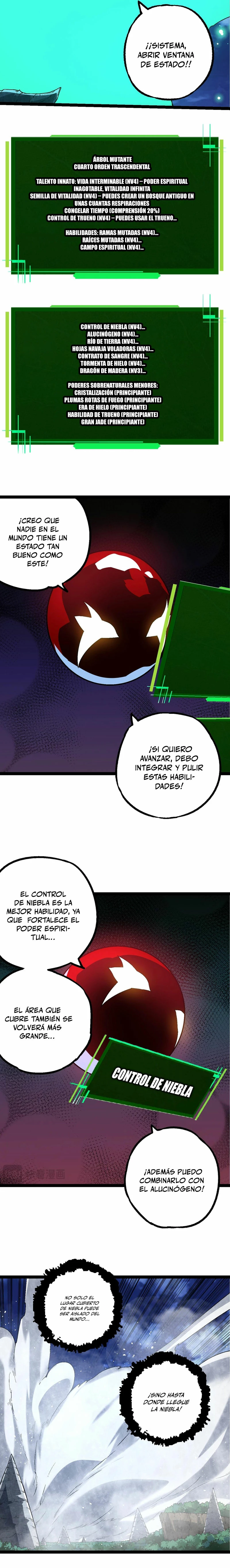 Mi Evolución a Partir de un Árbol Gigante capítulo 166 página 7