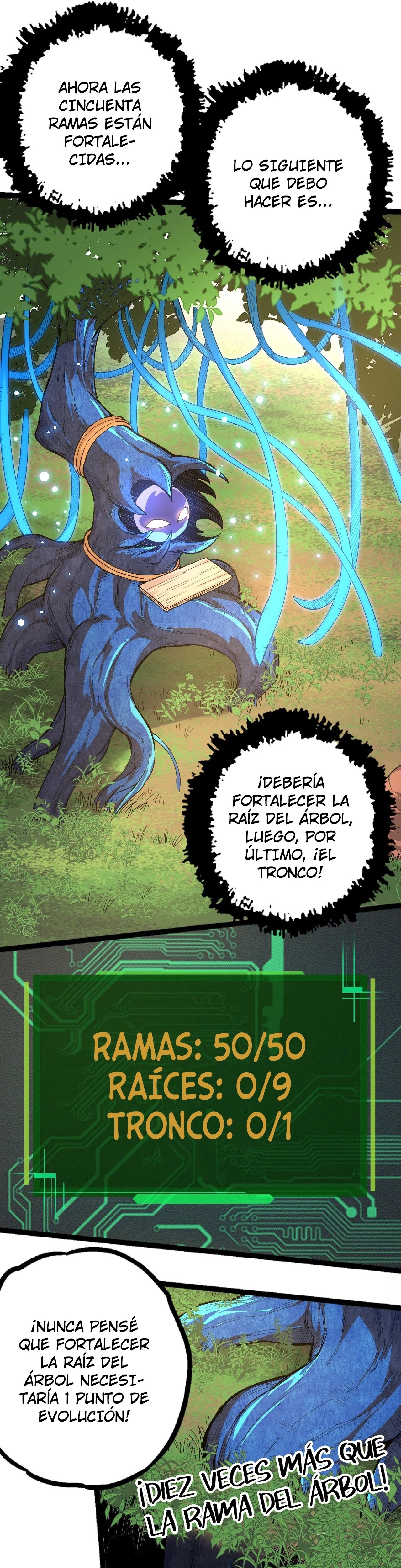 Mi Evolución a Partir de un Árbol Gigante capítulo 2 página 24