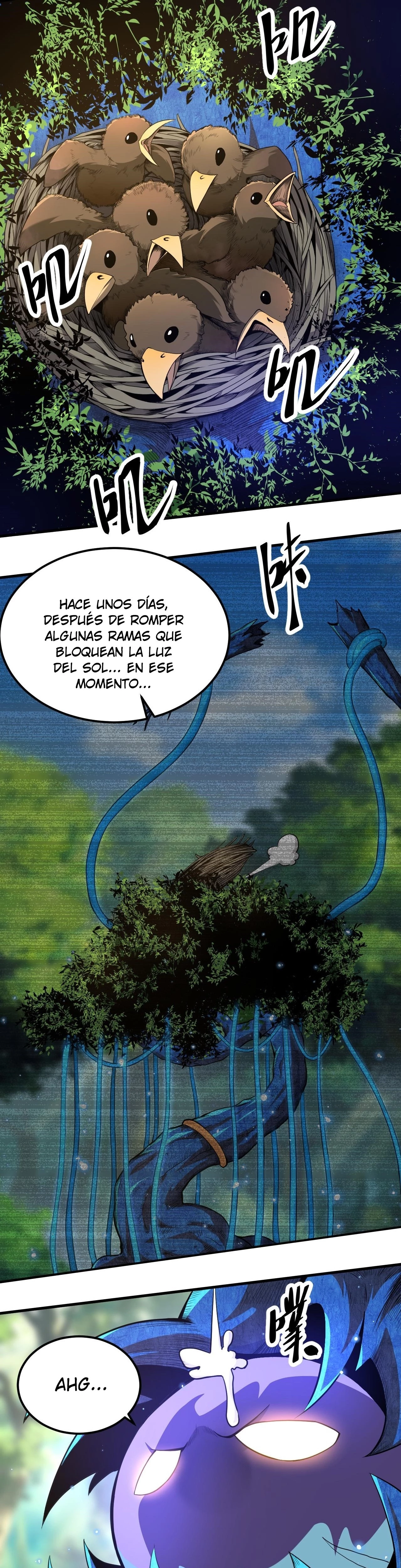 Mi Evolución a Partir de un Árbol Gigante capítulo 2 página 3