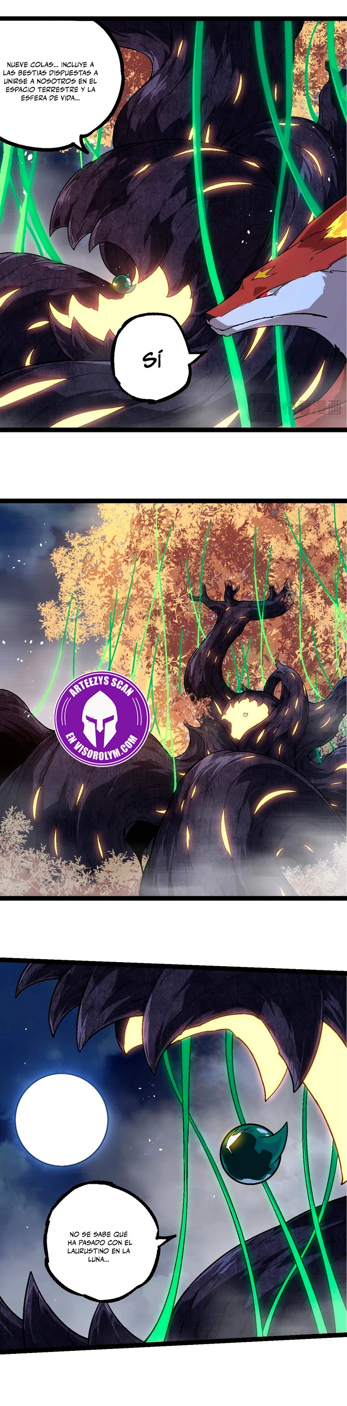 Mi Evolución a Partir de un Árbol Gigante capítulo 251 página 7